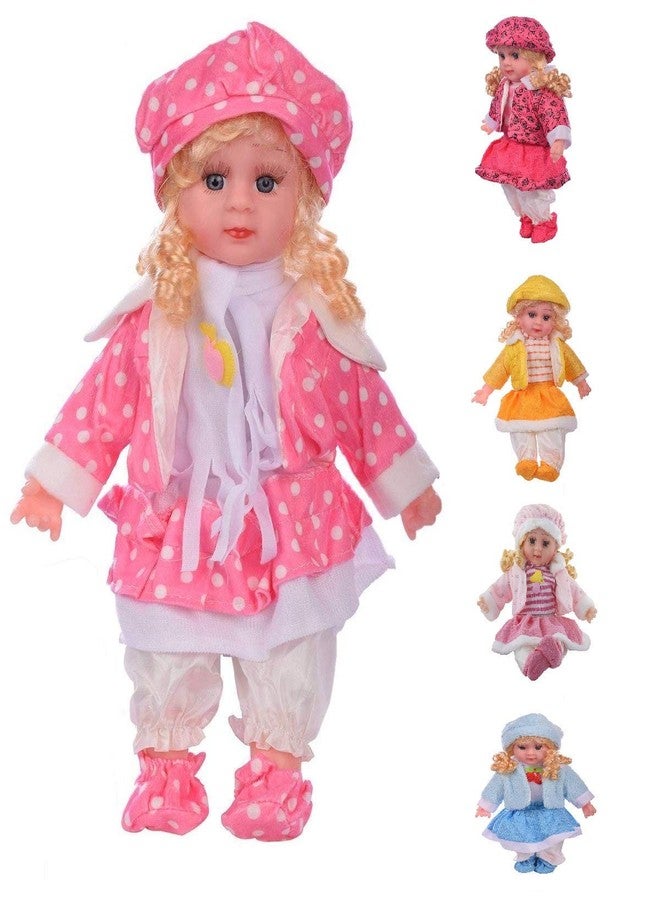 KAVID Good Looking Girl Baby Doll Singing Songs (40 cm; Multicolour) - Image 1